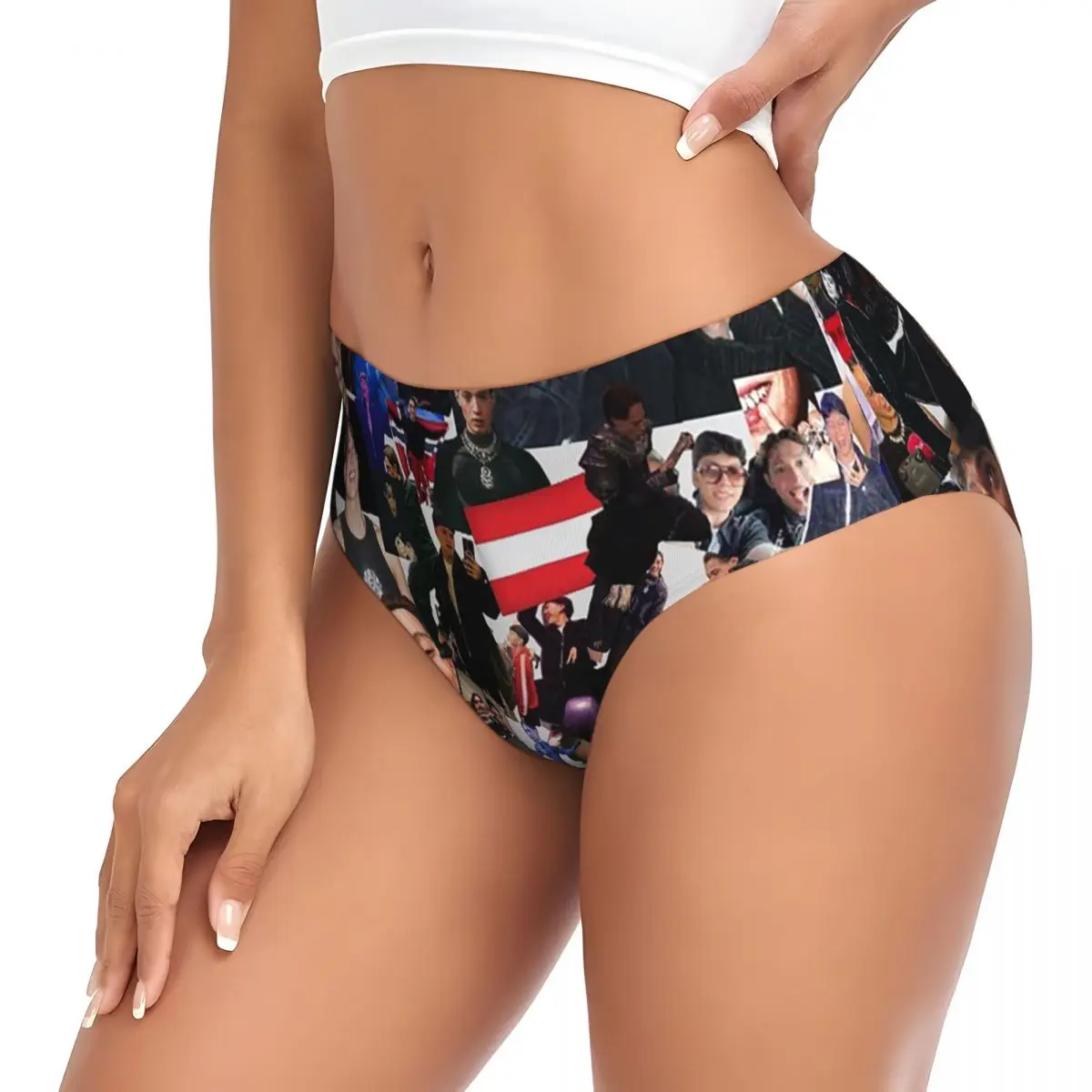 Benutzerdefinierte Kyle Alessandro Höschen Slips Damen Komfort Slips Unterwäsche Atmungsaktive weibliche Unterhose