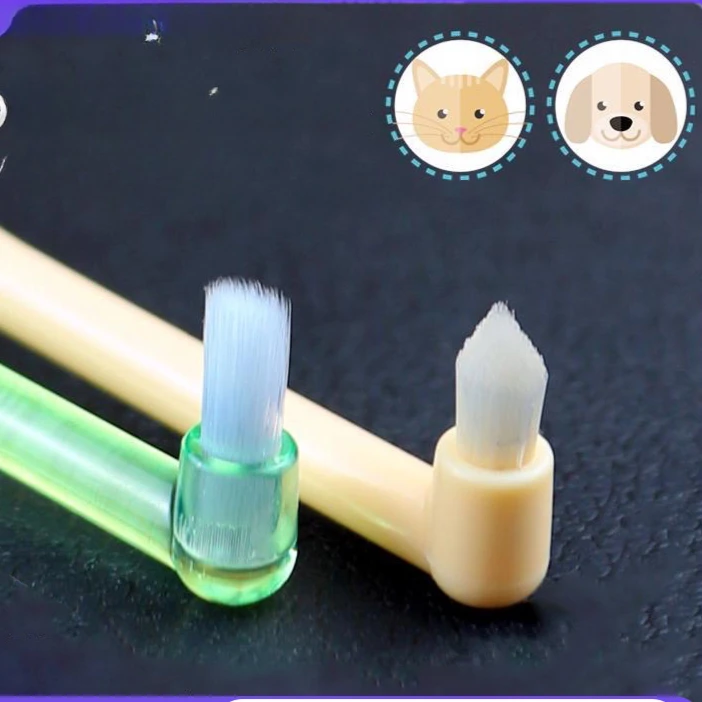 Small Pointed Head, Cat Pet Toothbrush, Small Head Between Teeth, Soft Hair, Stones, Oral Cleaning