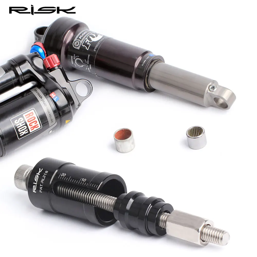 RISICO MTB Bike Rear Shock Repair Tool Fietsdemper Bus Installeren Tool Kit Voor DH Mountain Fietsen Naaldlager DU Bus