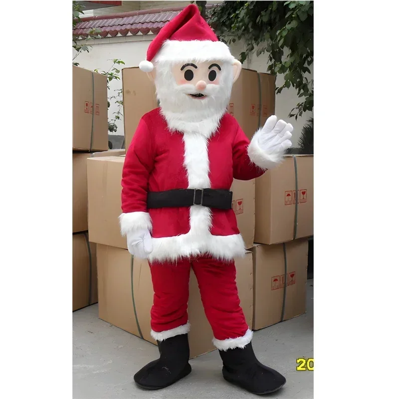 santa claus mascot costume adult father Christmas mascottes costume mascot costume christmas