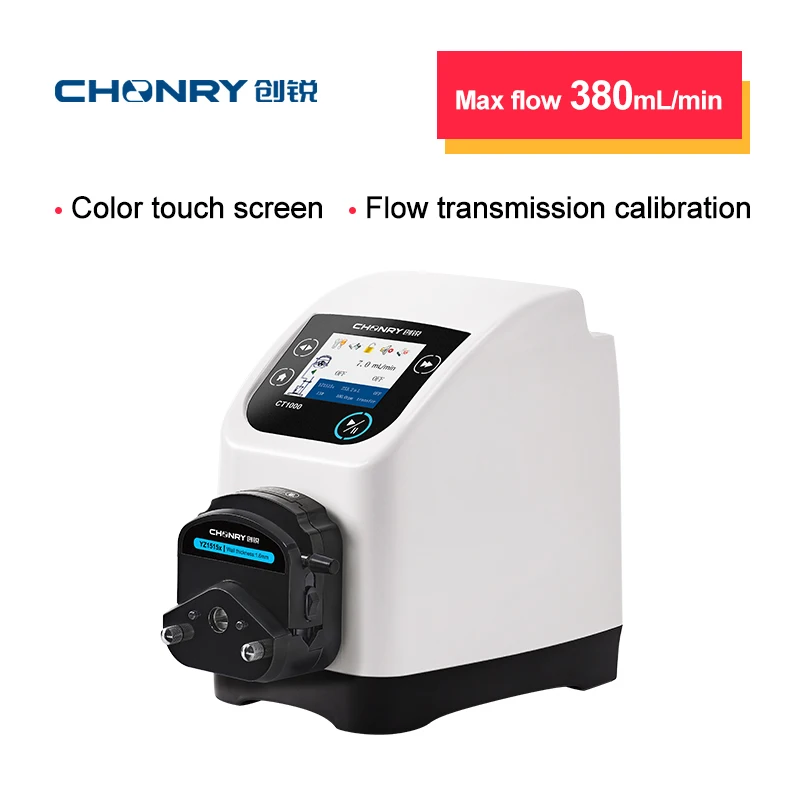 

Перистальтический насос CHONRY Перистальтический насос Шаговый двигатель Перистальтический насос Многоканальный CT1000