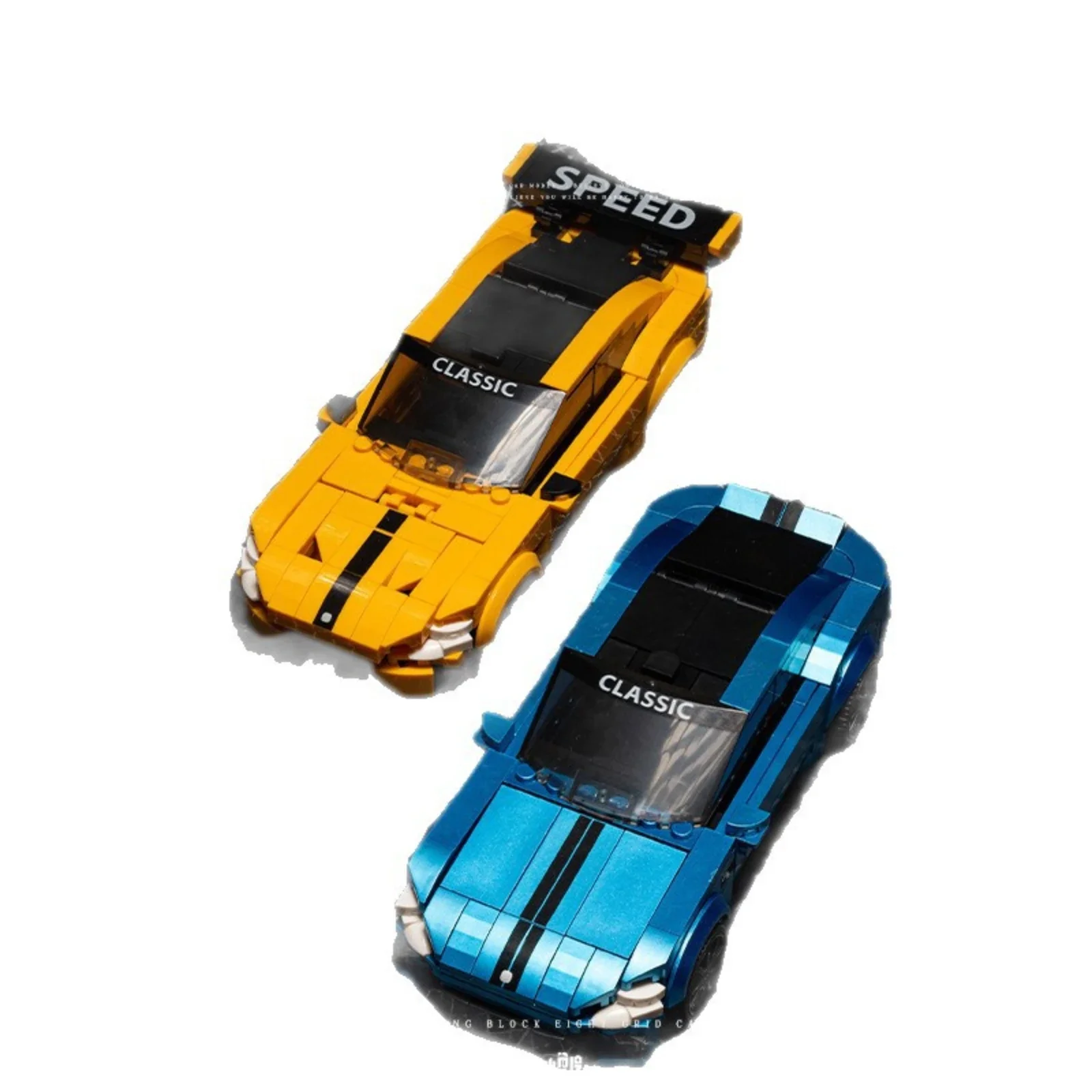 JD103 725 elementów Mini Zestaw Klocków Samochodowych - 2 Kreatywne Modele do Samodzielnego Montażu