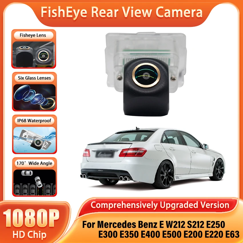 

Android Screen 170° HD Rear Camera For Mercedes Benz E W212 S212 E250 E300 E350 E400 E500 E200 E220 E63 Parking Reversing Camera