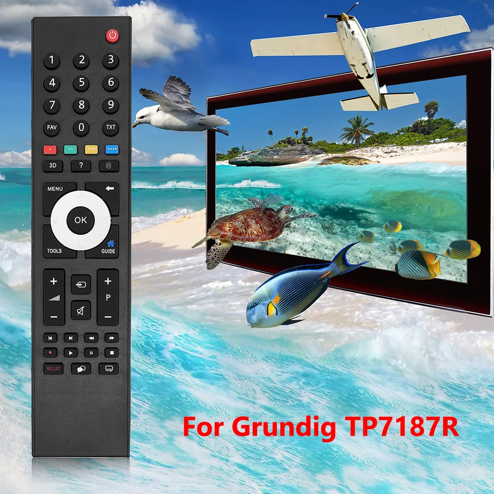 Pilot do telewizora Smart TV Pilot zamienny ABS Pilot zdalnego sterowania Inteligentny pilot do telewizora Grundig TP7187R Smart TV