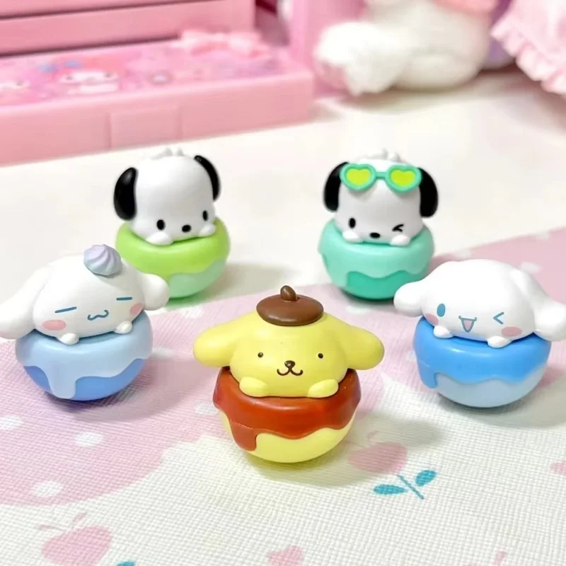 Echte Hot Nieuwe Verkoop Ijs Leuke Bean Serie Tumbler Blind Box Bag Mini Leuke Graan Kuromi Desktop Ornament Meisje Verjaardagscadeau