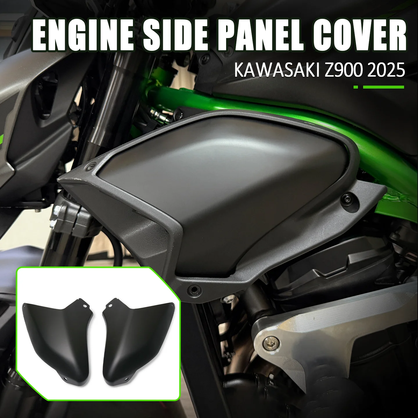 

Боковые накладки на крылья для мотоциклов Kawasaki Z900 Z900SE, защитные аэродинамические накладки на радиатор, 2025 2026