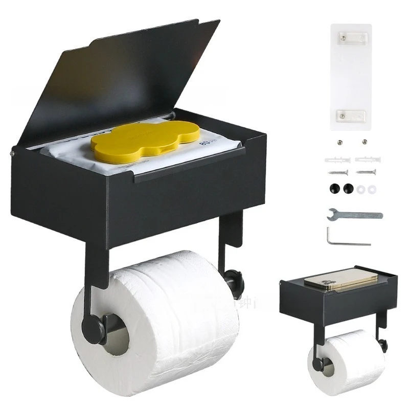 

Коробка для салфеток из нержавеющей стали 304, квадратный держатель для туалетной бумаги, держатель для туалетной бумаги, держатель для рулонной бумаги без перфорации, коробка для влажных салфеток