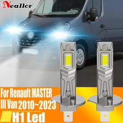 H1 Led Light Canbus Bulb Car Headlight High Power Auto Fog Diode Moto Driving Running Lamp 12V 55W For Renault Master 2010~2023