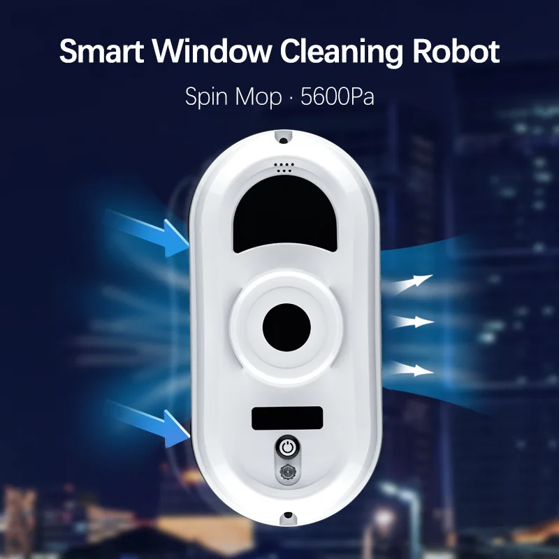 No Water Spraying Window Cleaning Robot 90W Household High-suction Power Intelligent Glass Cleaning Window Cleaning Robot