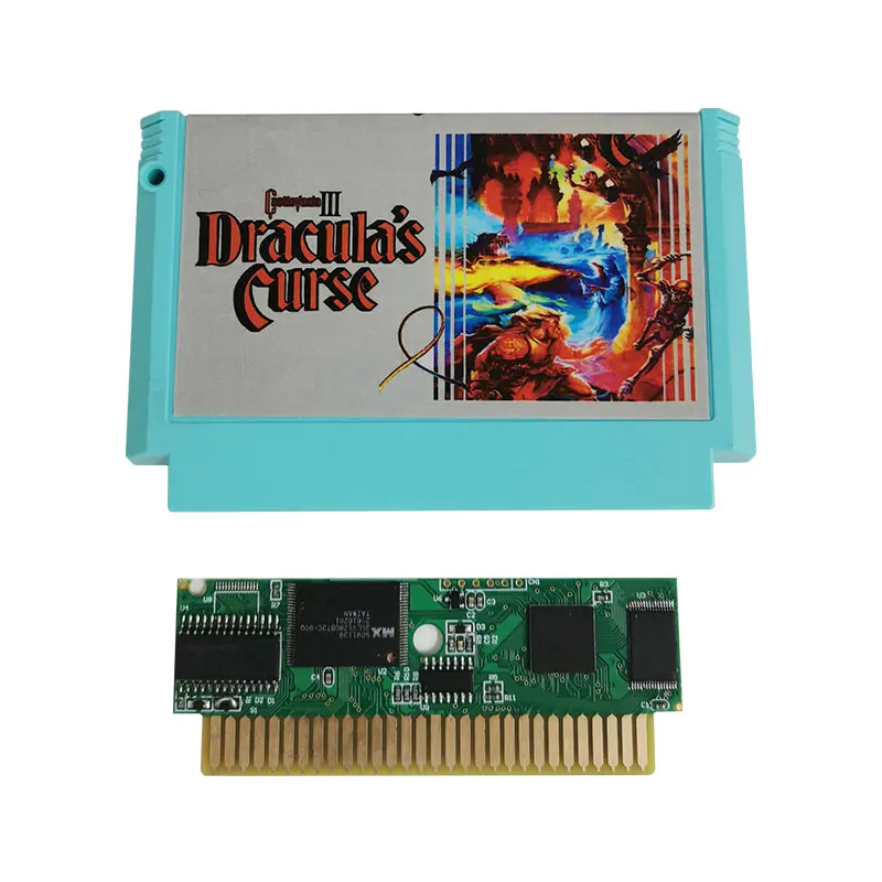 Castlevania 3-Dracula's Curse Family Computer FC Famicom NES Game Cartridge 60 Pin Retro Console