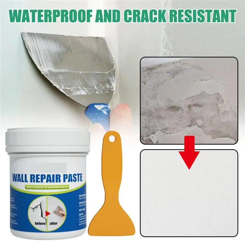 100/130/150/250g Wall Mending Agent Wall Repair Cream With Scraper Paint Valid Mouldproof Quick-Drying Patch Scratch Restore