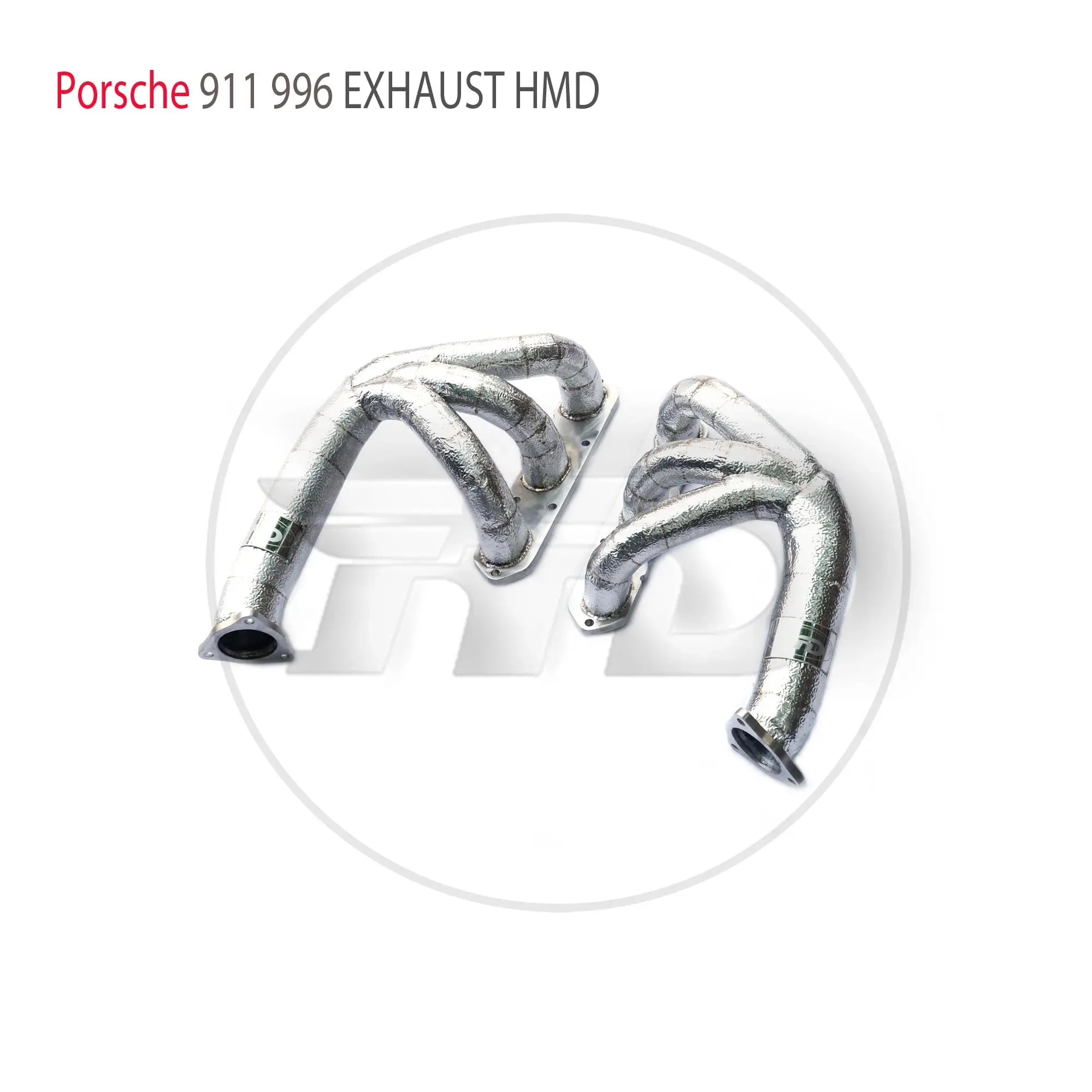 HMD Exhaust System Performance Manifold for Porsche 911 Carrera 996 With Heat Shield Equal Length Pipe