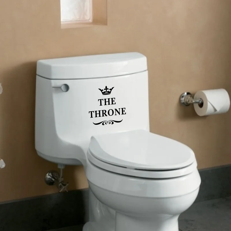 ملصق فينيل للمرحاض ، إبداعي ، مضحك ، مثير للاهتمام ، ملصق ، للحمام ، ديكور المنزل ، ملصق ، خلفية ، #66