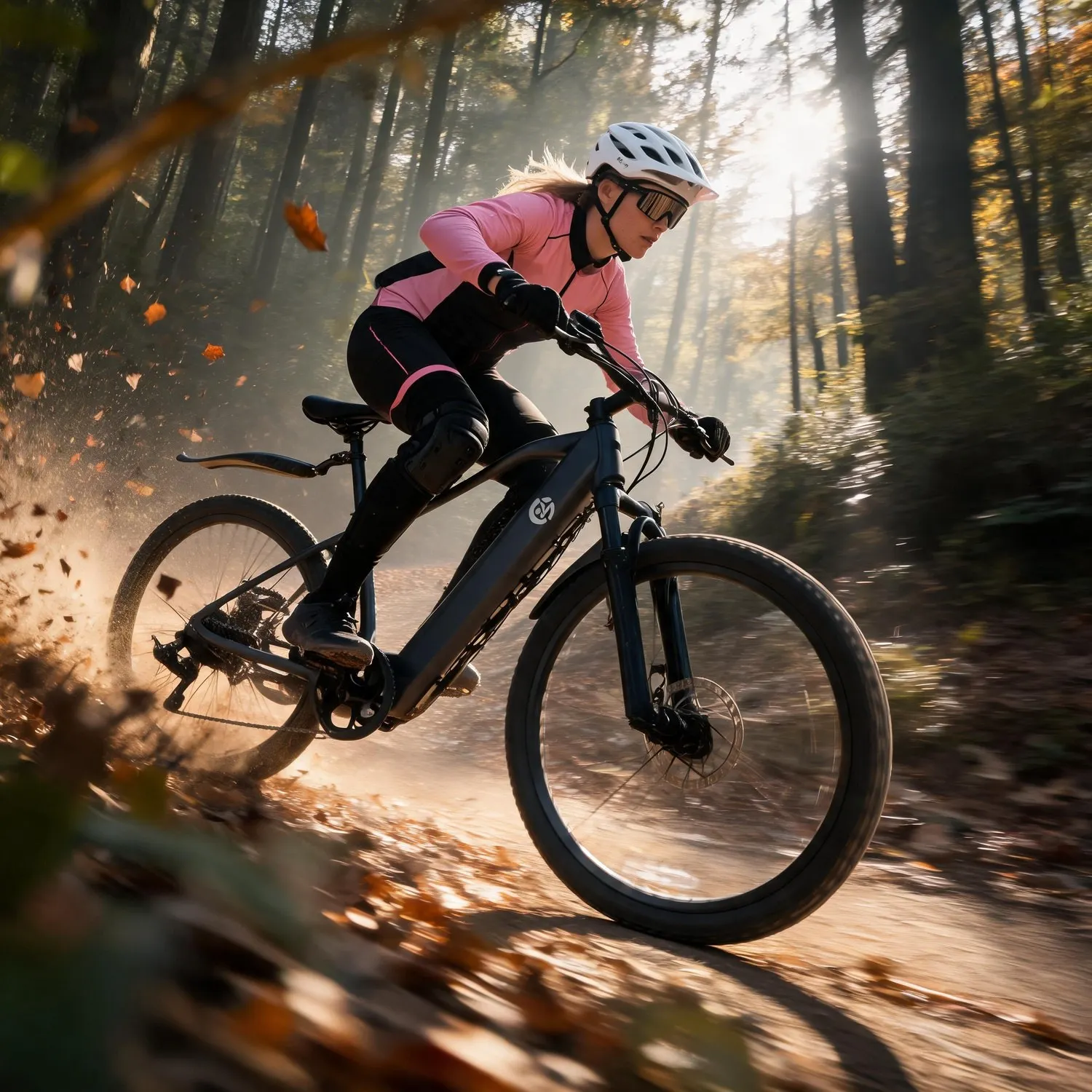 Wonderful Holiday Present 26 Inch Off Road Electric Bike 500W Brushless Motor Max 44 Miles Long Range Top Speed 32km/h 30° Climbing Capacity Pedal Assist Mode 7-Speed Gear Lockable Battery, Road Trip Vacation Easy Assembly