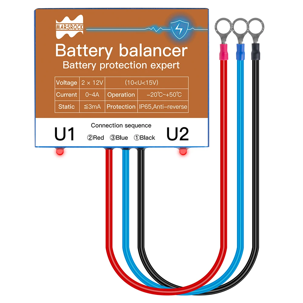 

Lead Acid GEL Battery Balancer Regulator 0~5A Adjust Battery 10~15V For 12V 24V 36V 48V 96V Etc Use for All Battery