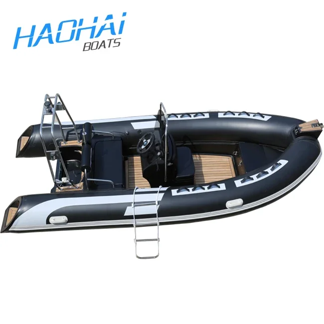 4.8m Hypalon RIB Inflatable Boat Sport Fishing Boat