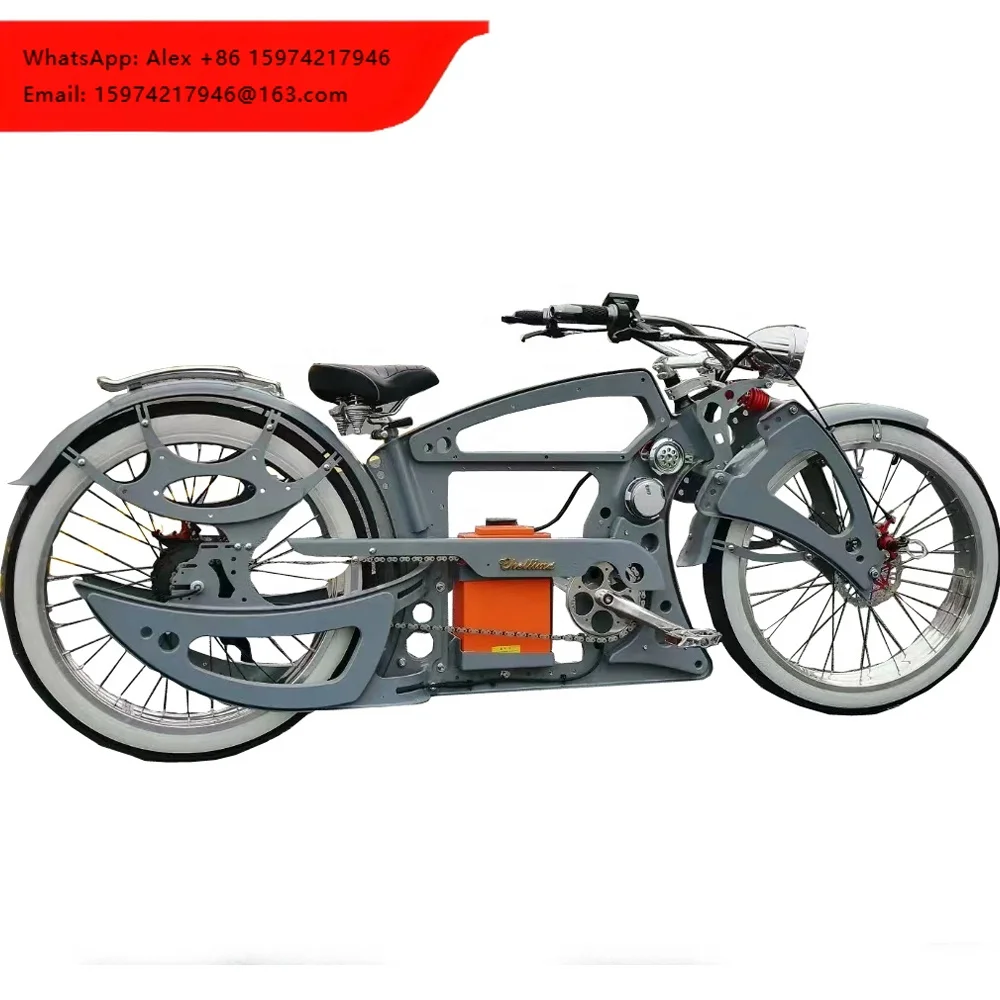 Factory Supply Vintage Cafe Racer Classic E-motorcycle(TF-E002)