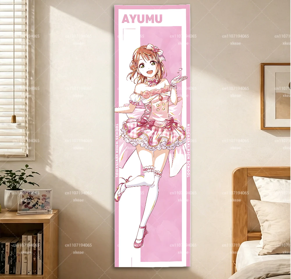 LoveLive! Ayumu Uehara Vertical Tapestry, Nijigasaki High School Idol Club Wall Hanging