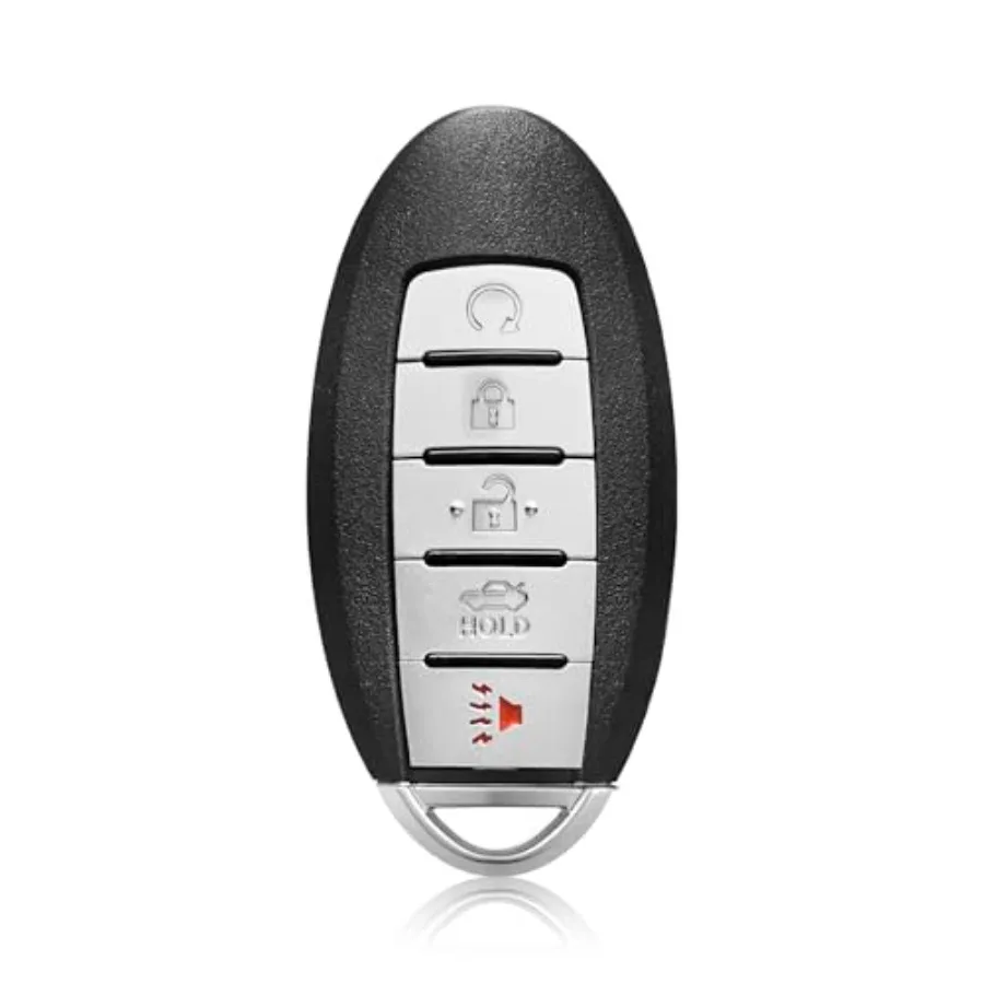 

Replacement for 2016 2017 2018 2019 Nissan Maxima Altima Infiniti Q50 Q60 Key Fob Remote Control KR5S180144014 5 Buttons 433MHz