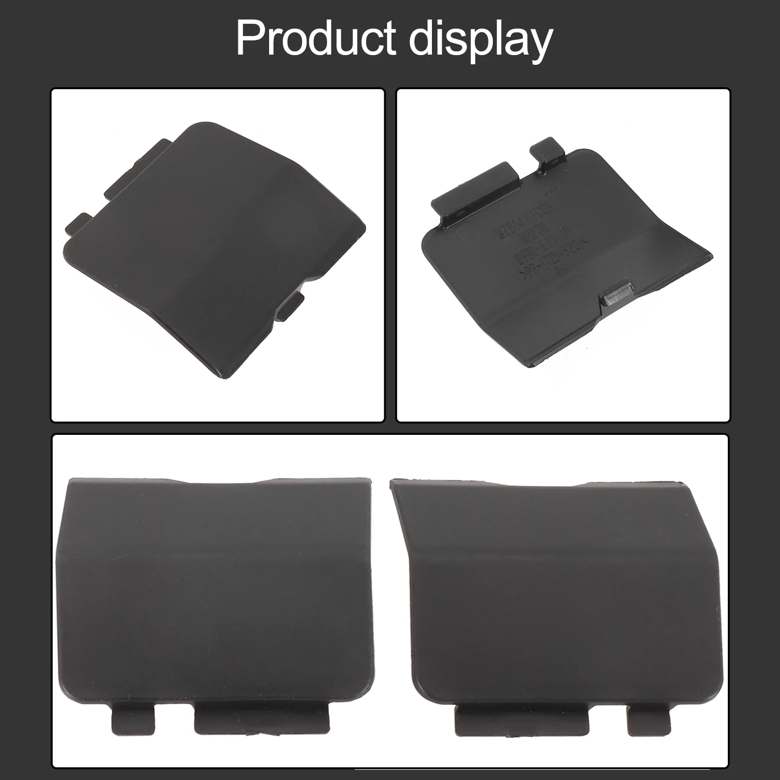 

Крышка проушины отверстия для буксирного крюка Задний бампер Крышка фаркопа Простая установка Высококачественный материал Окрашенная отделка Ремонт автомобиля