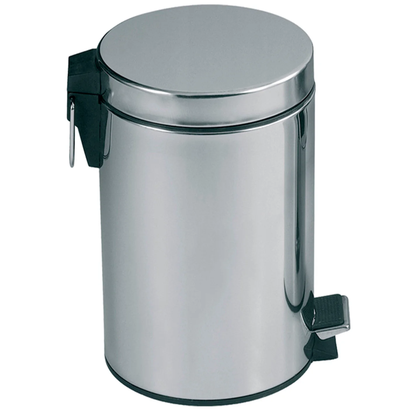 7 litre metal color metal trash bin with foot pedal 30 cm height metal trash bin office