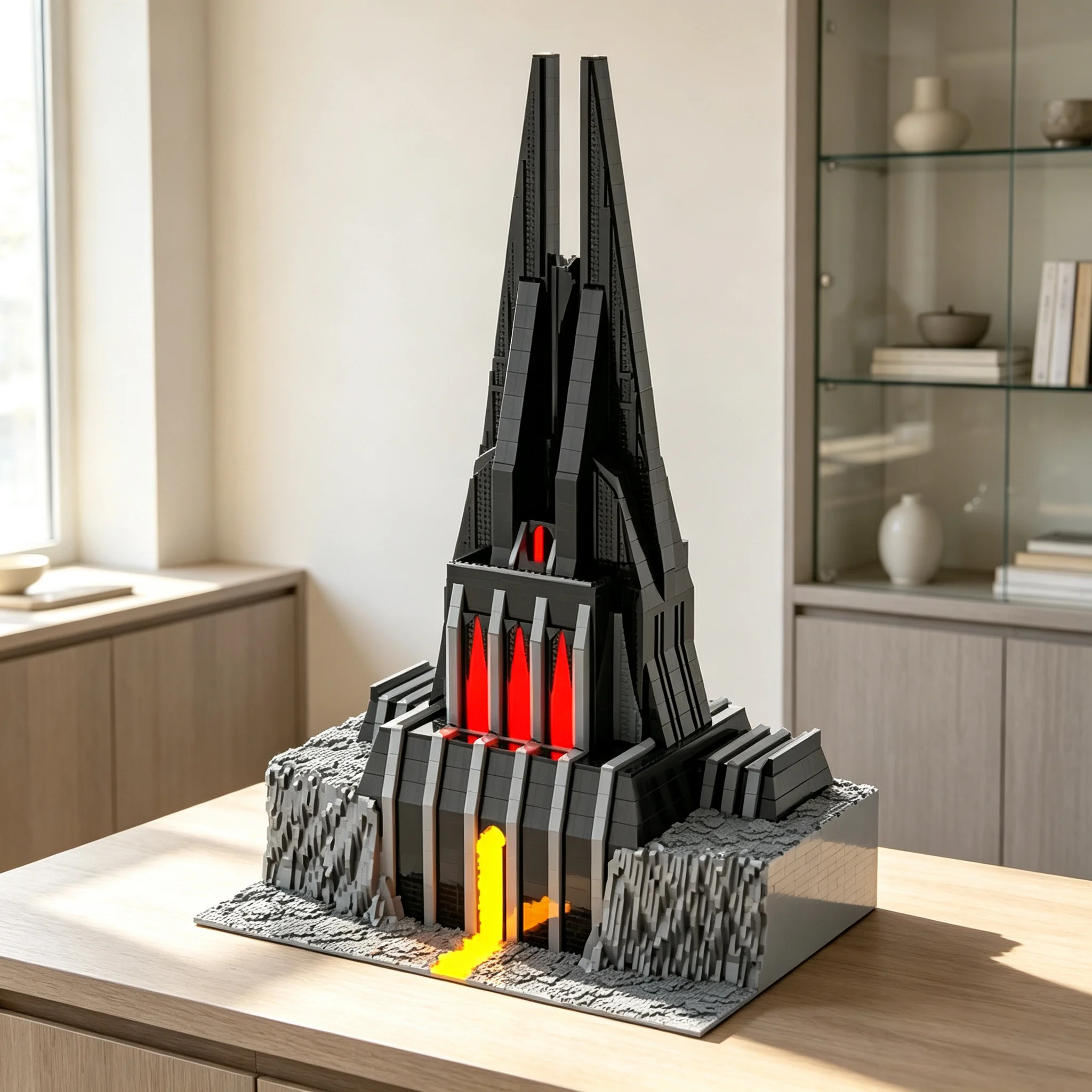 10166pcs MOC Star Battle Ultimate Lord Vader`s Castle Fortress Vader Model Building Blocks Christmas Gift Toy Construction Art