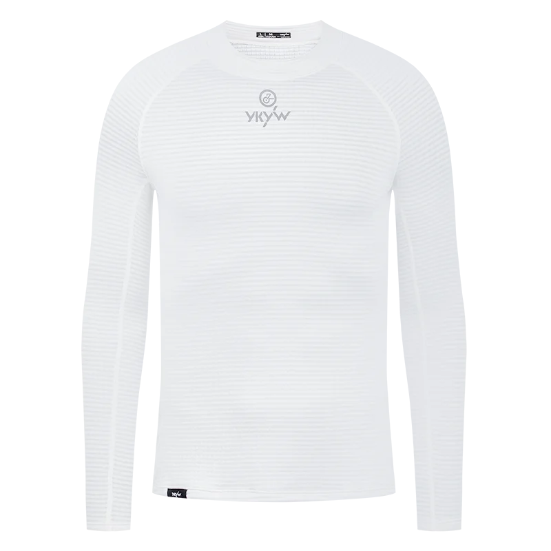 YKYWBIKE YKYW Winter Herren Radfahren Langarm Basisschicht 0 ° C2025, Thermo-Fleece, Fahrradunterwäsche, MTB, Rennrad, Hemd, Basis, Unterhemd 7