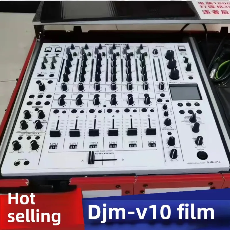 Pioneer DJM-V10 Mixer Self-adhesive Film (! Self Adhesive Film, Machine Not Included, Do Not Purchase Without Machine)