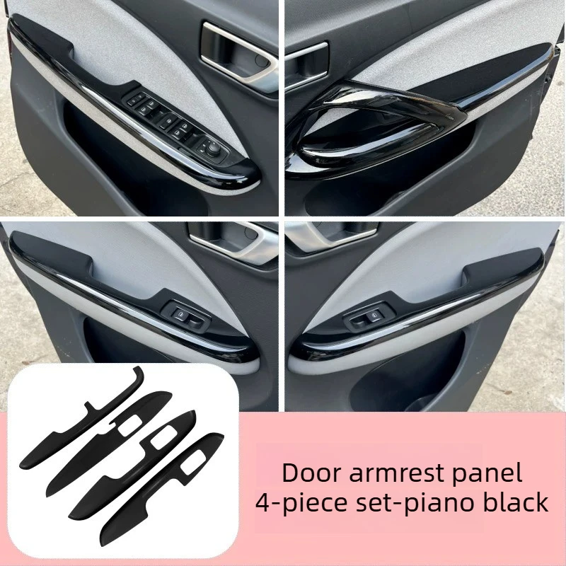 Car Armrest Protective Case For Leapmotor T03 Door Armrest Panel Cover Anti-dirty and Anti-rubbing Modified Door Handle Sticker