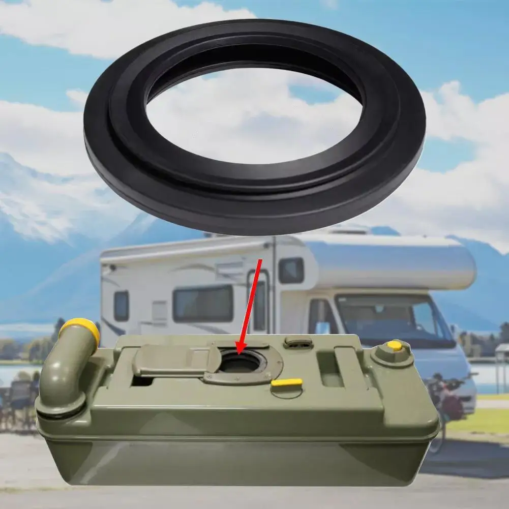 2Pcs For Thetford Cassette Toilet Rubber Seal Compatible with Models RV Sewage System Gasket Leak Proof Odor RV Accessories