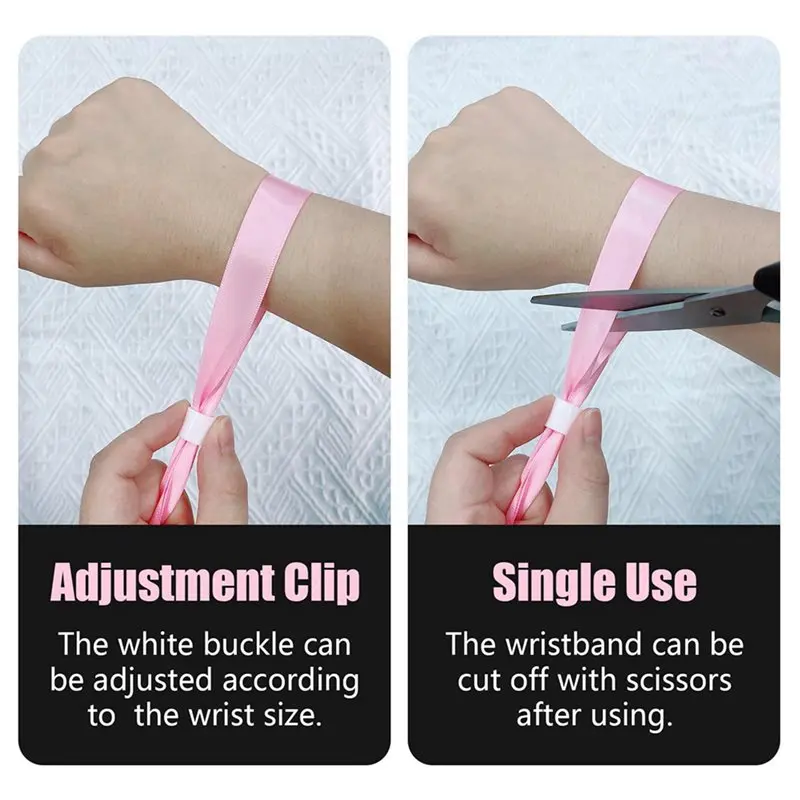 a89e-500-bracelets-en-tissu-pour-evenements-bracelets-colores-pour-evenements-bracelet-leger-pour-concert-rose