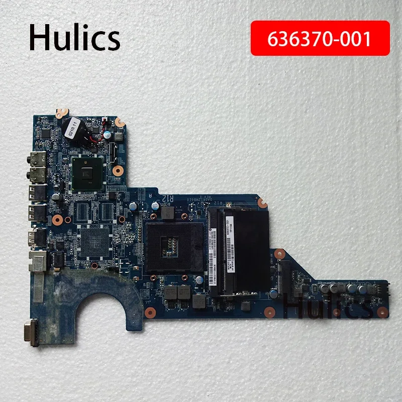 Hulics Used For HP Laptop Mainboard 636370-001 G4 G6 G7 G7-1000  Motherboard DA0R12MB6E0