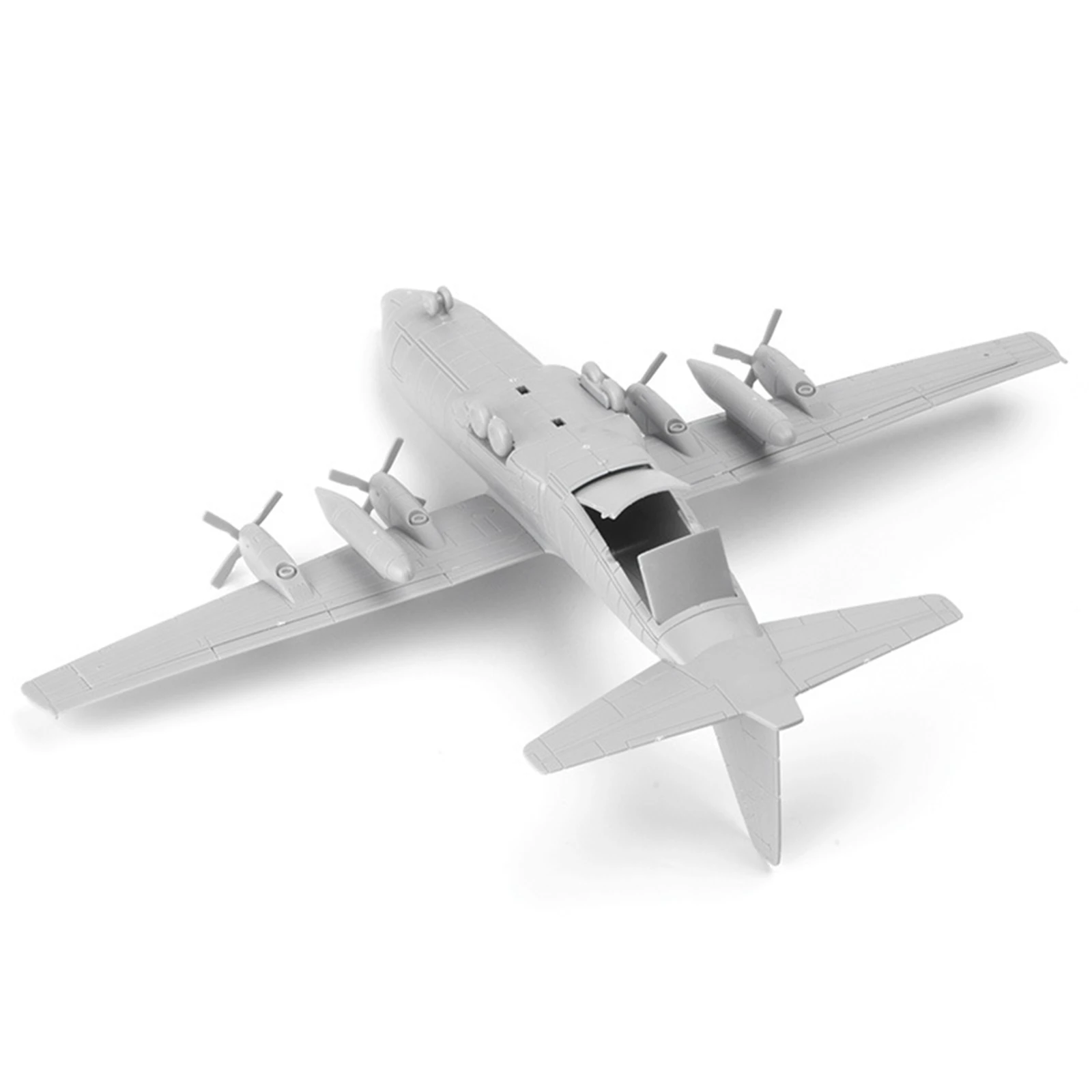 1/144 Transport Plane Model Airplane Model 4 D C130 for Collection Decoration Air Transport Airplane Snap Plane Model Gift