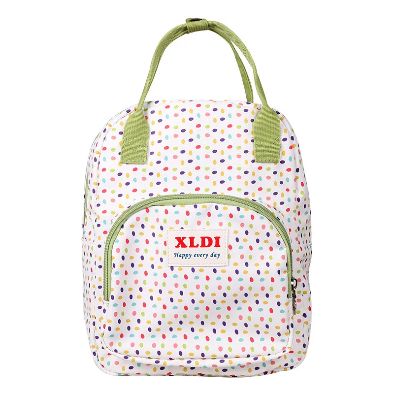 Mochila de escuela primaria para niñas y niños, Mini bolsa con estampado versátil de dibujos animados, estilo coreano, a la moda, novedad