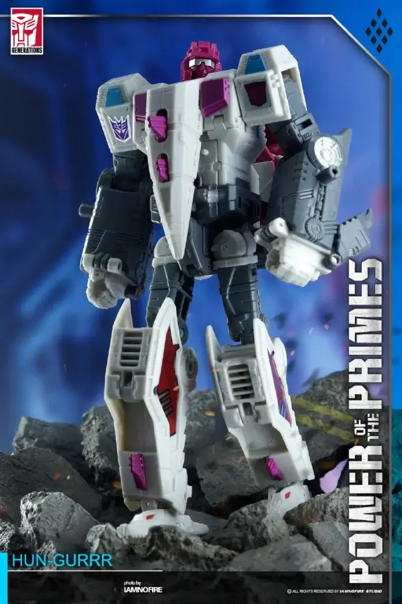 In Stock Original Transformers Power of The Primes   Voyager Class TERRORCON HUN-GURRR Anime Action Figures Model Toys Gift