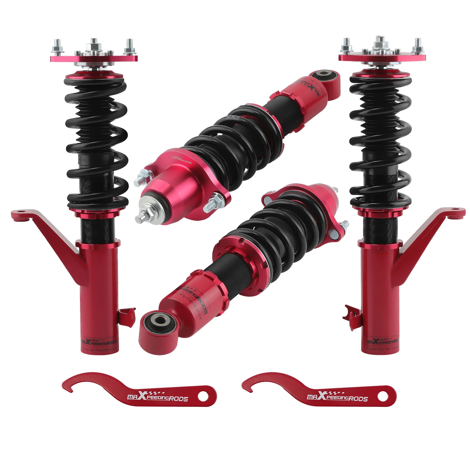 

MaXpeedingrods койловеры для понижения внешних ударов для Honda Civic 01-05 регулировка высоты спиральный пружинный удар