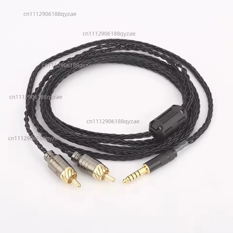 Hi-End 2.5/3.5/4.4mm Balanced Male to 2 Male HIFI Audio Adapter Cable 7N Silver plated Cable
