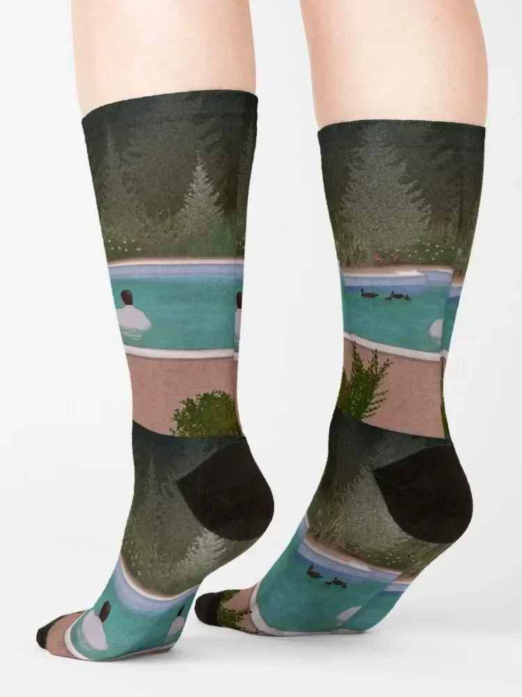 له، مع تلك البط.. الجوارب القطنية الجديدة عيد الميلاد تخزين جوارب رياضية رجل الجوارب النسائية #4