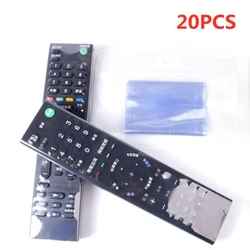 5/10/20PCS PVC Clear Heat Shrink Protective Film for TV Air Condition Remote Control Dustproof Cover Waterproof Protective Case