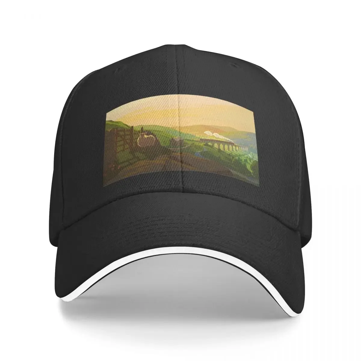 

All Creatures Great & Small Sheep Title Image Baseball Cap New In Hat Ball Cap Luxury Hat Golf Hat Men's Luxury Women's