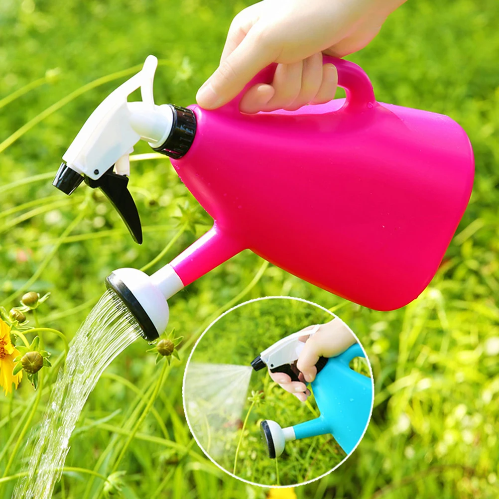 

Watering Can Spray Bottle 1L Pink Misting Pot for Plants Flower Gardening Cans Rosy Mister Succulents Household Garden