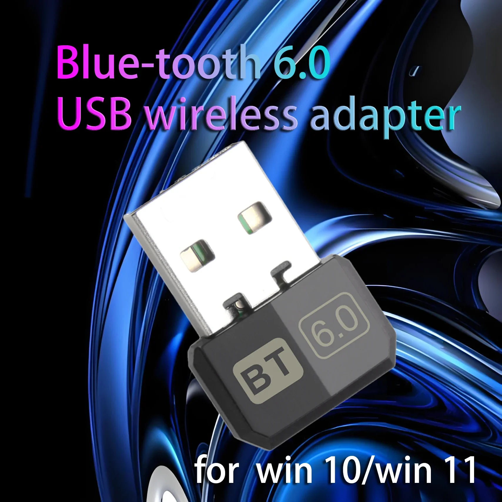 

Bluetooth Adapter USB Bluetooth 6.0 5.4 for PC Dongle Wireless Mouse Keyborad Music Audio Receiver USB Transmitter