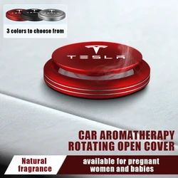 Car Aromatherapy Air Freshener Ornament Long Lasting Light Scent Decoration For Tesla Model 3 Model S Model X Model Y 2020 2021