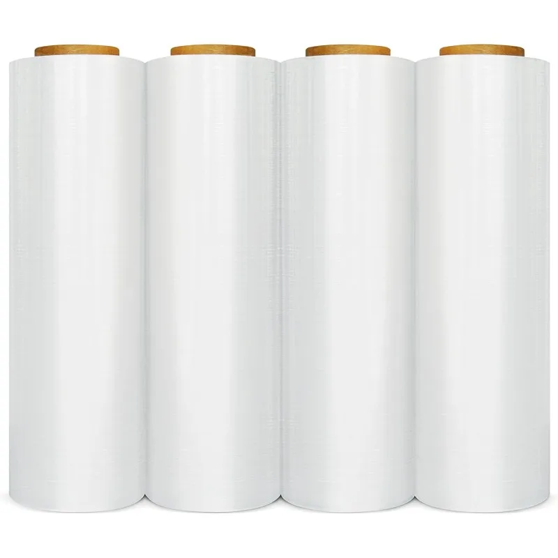 

Ultra High Performance Pallet Stretch Wrap, 96 Pack Plastic Moving Wrap in 20 Inch x 1000 Feet, Clear Packing wrap for Movi