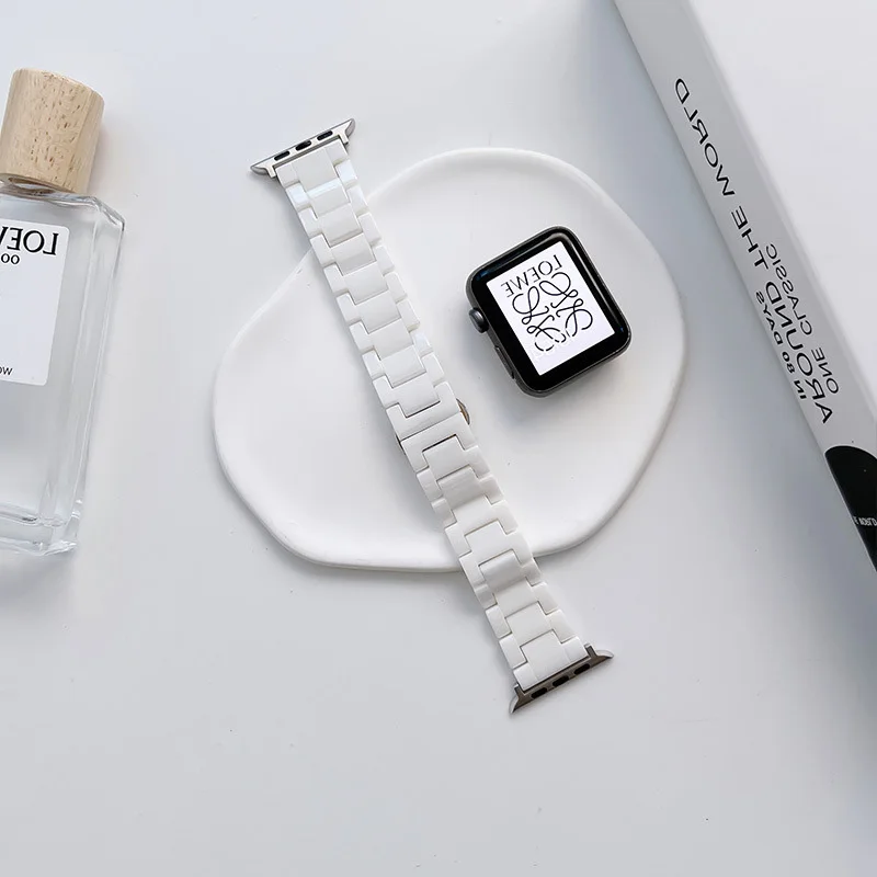 Keramikarmband für Apple Watch Ultra Band 49 mm 44 mm 40 mm 42 mm 38 41 45 Zubehör Armband für IWatch Serie 8 7 6 Se 5 4 3 Loop