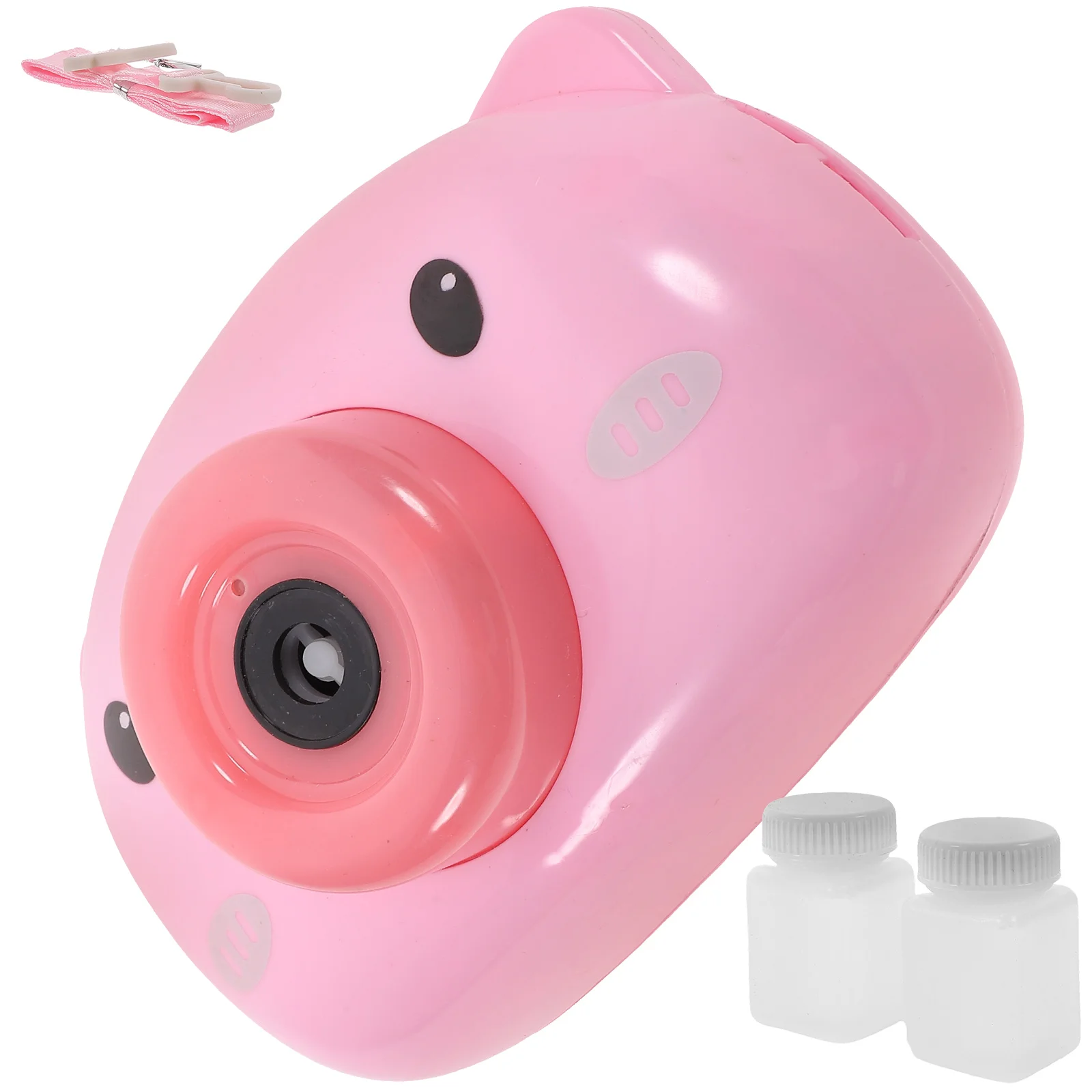 

1 Set Bubble Machine Kit Electric Bubble Maker Mini Bubble Maker Bubble Blower for Kids Girls Friends without (Pink)