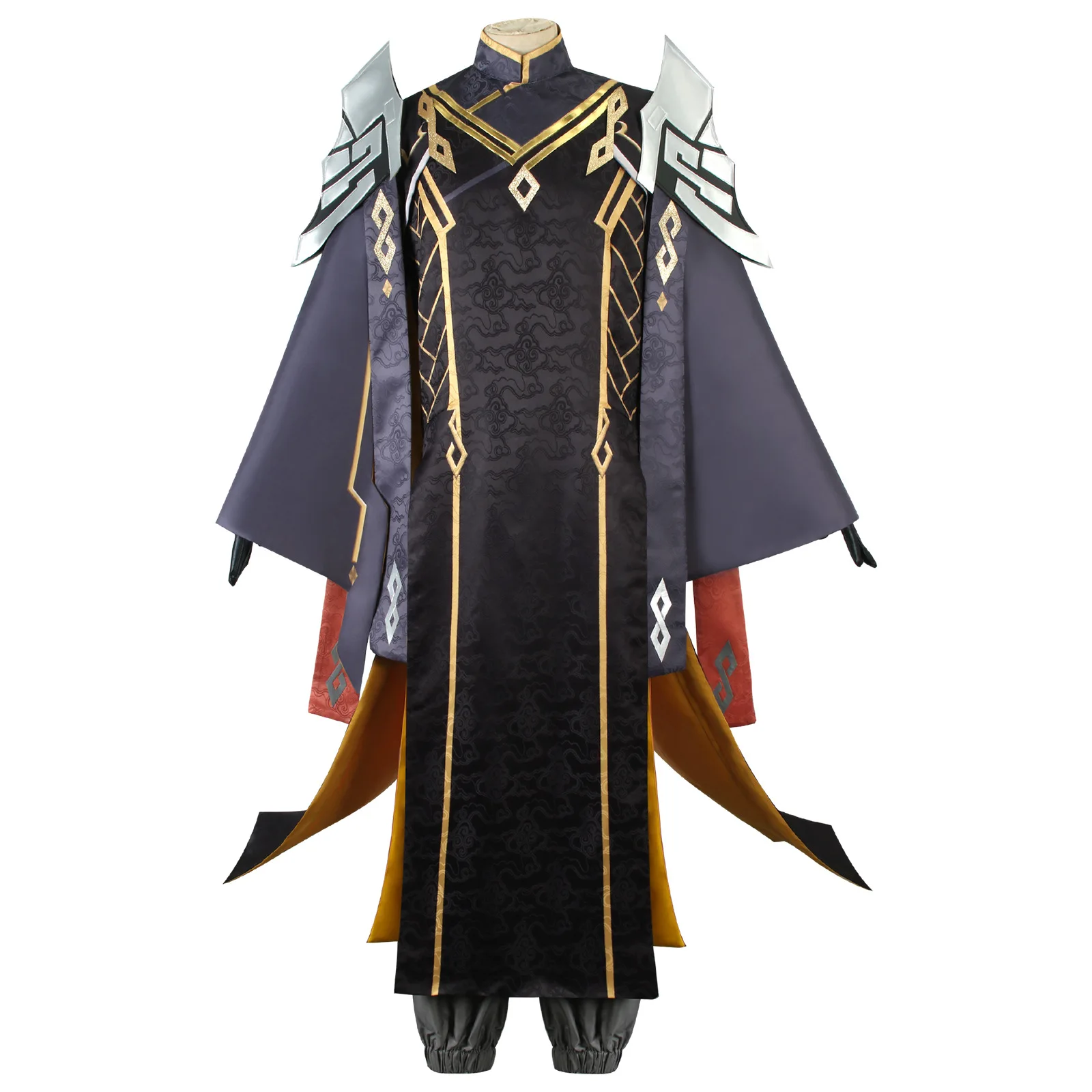 

Zhongli Cosplay Costume Genshin Impact Costume Men Uniform Outfits Halloween Carnival Outfits