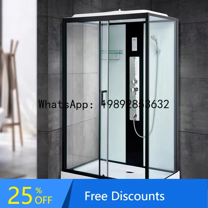 

CZ Tempered Glass Home Shower Room Bathroom Partition Rain Screen Integrated Hotel Bathroom Door