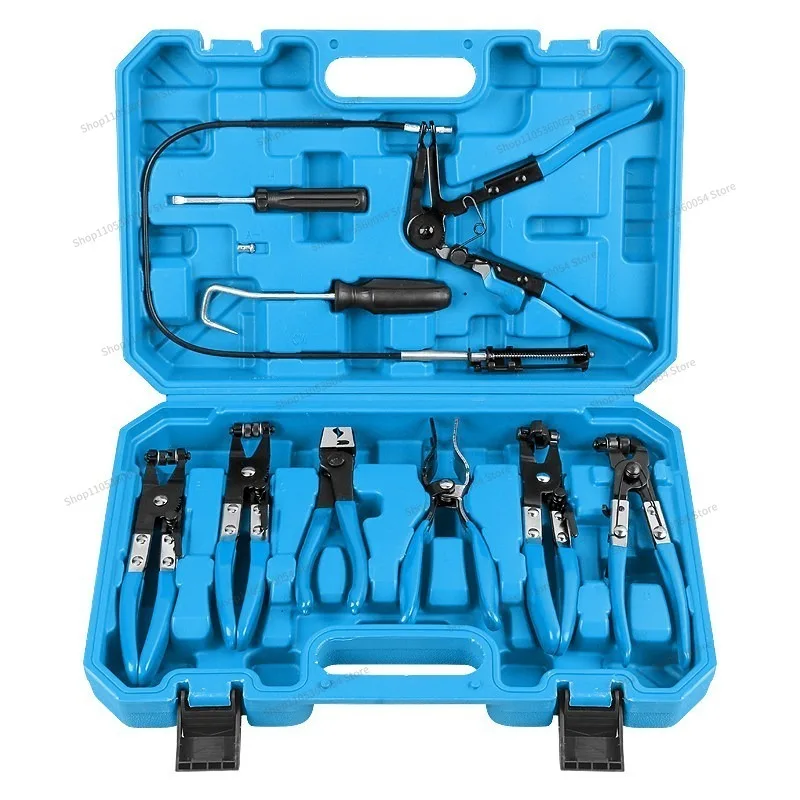 For Water Pipe, Tubing Clamp, Hose Hoop Disassembly, Pliers, Separation Pliers, Tiger-type Bendable Bendable Cable Buckle Pliers
