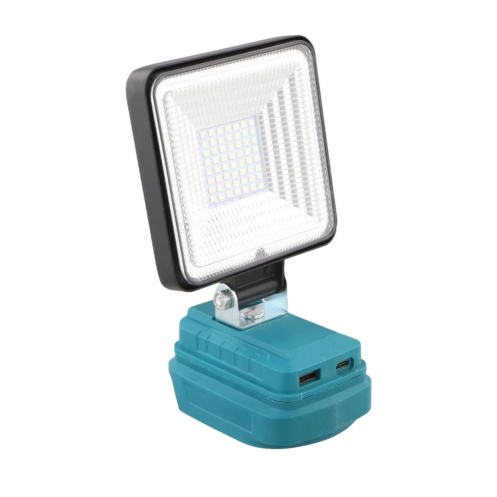 LED Outdoor Cordless Work Light Compatible with For BL1830 BL1840 Battery Power Tools Featuring Hook and 90 Degree Lamp Head